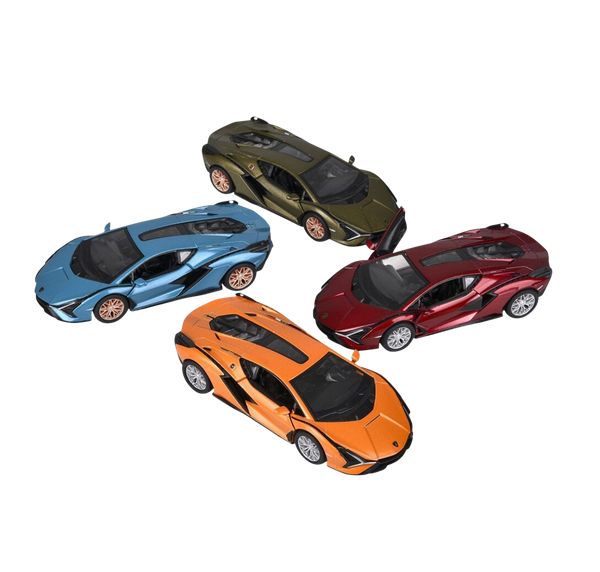Diecast Pull Back Lamborghini Sian FKP 37