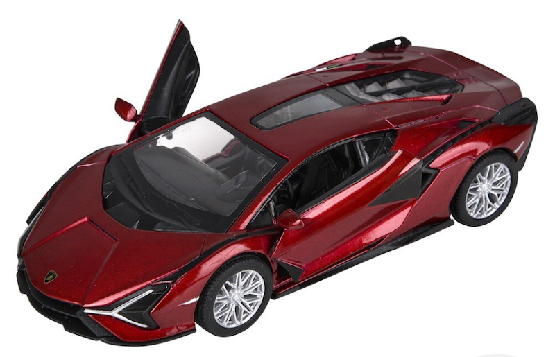 Diecast Pull Back Lamborghini Sian FKP 37
