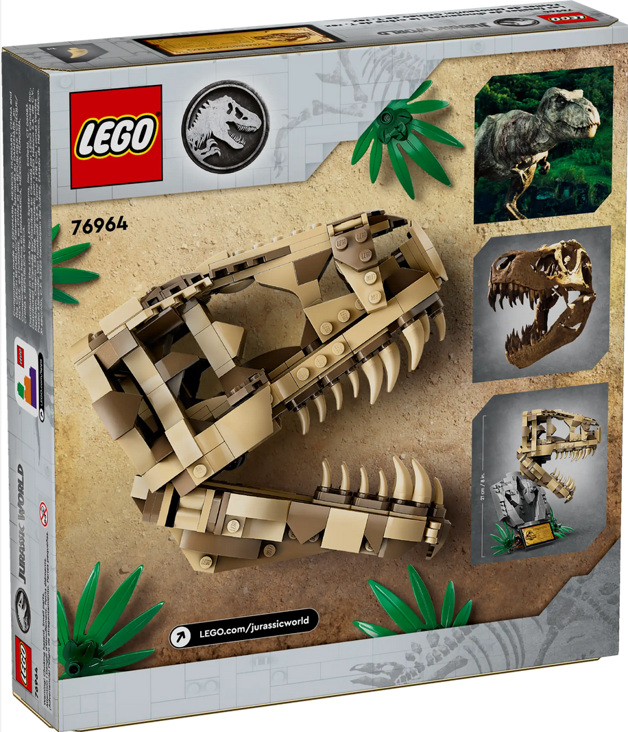 LEGO® Dinosaur Fossils: T. rex Skull 76964