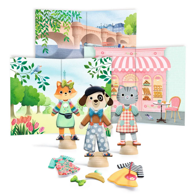 Bonjour Paris Collage Craft Kit