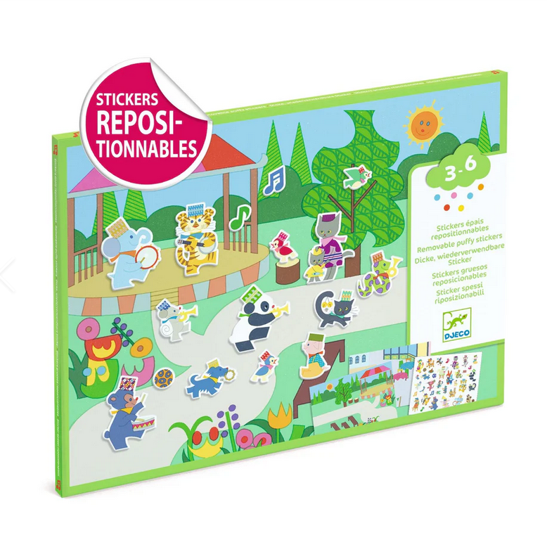 Fanfare Repositionable Sticker Set