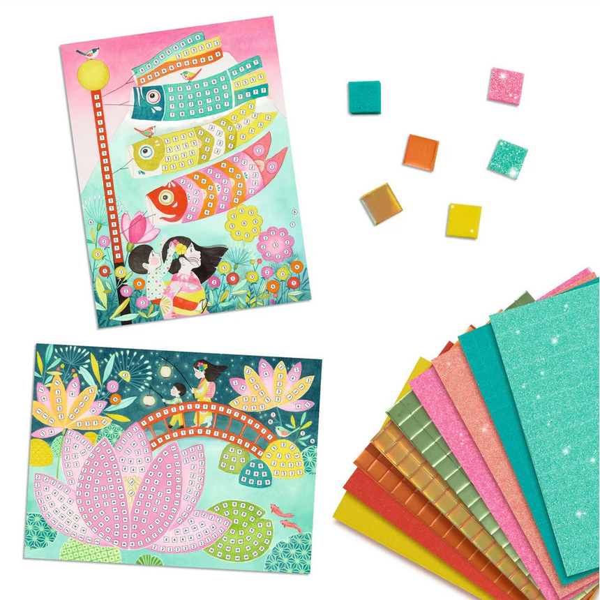 Kyoto Sticker Mosaic Craft Kit