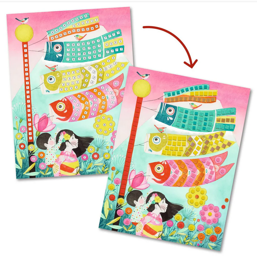 Kyoto Sticker Mosaic Craft Kit