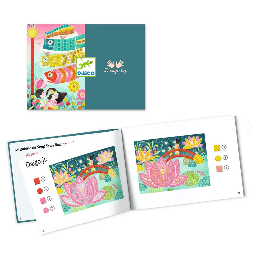 Kyoto Sticker Mosaic Craft Kit