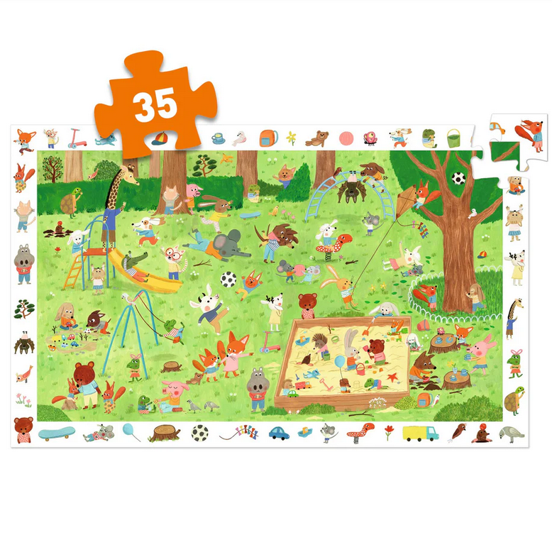 Little Friends' Garden 35pc Observation Puzzle
