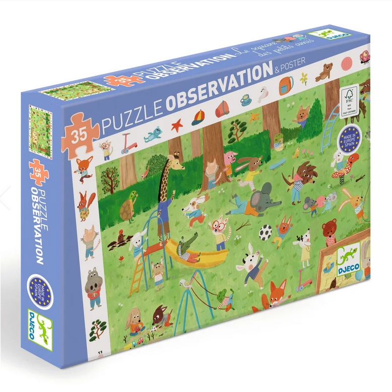 Little Friends' Garden 35pc Observation Puzzle