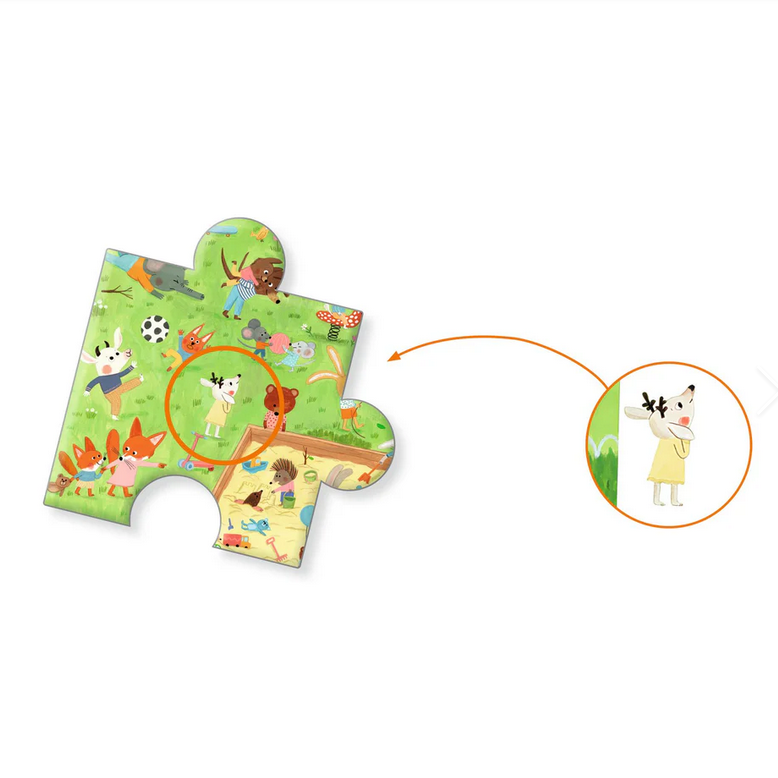Little Friends' Garden 35pc Observation Puzzle