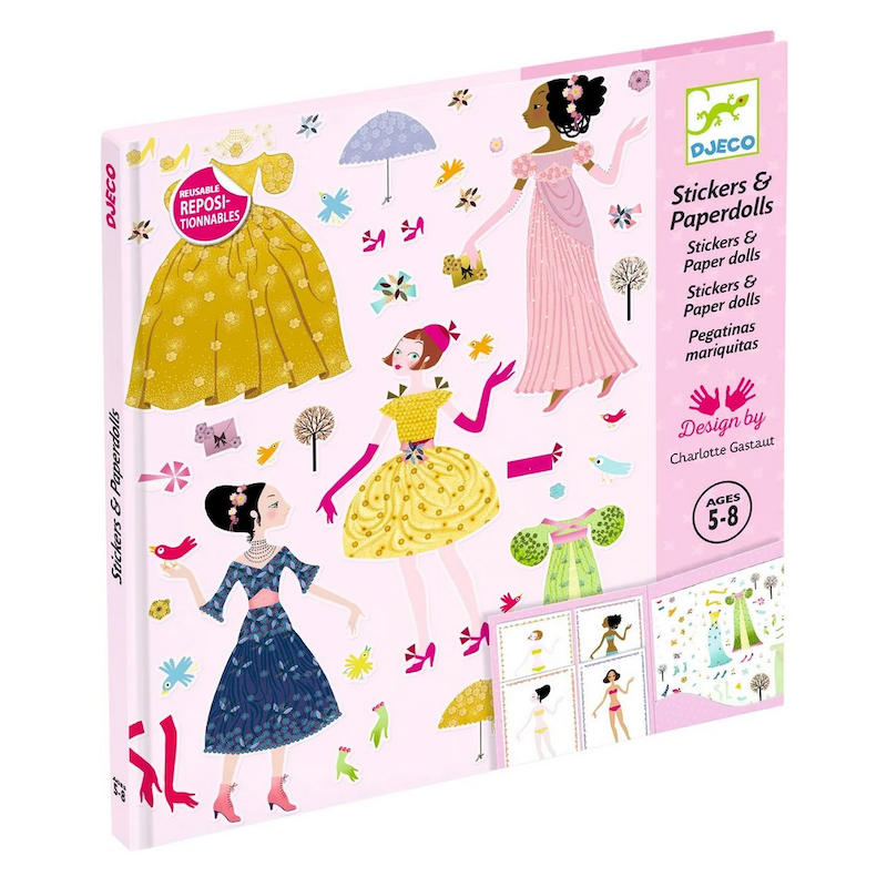 Dresses Through the Seasons Paperdolls Set