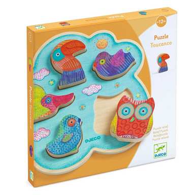 Clementoni- My First Puzzles-Animaux sauvages-2-3-4-5 pièces- 20810