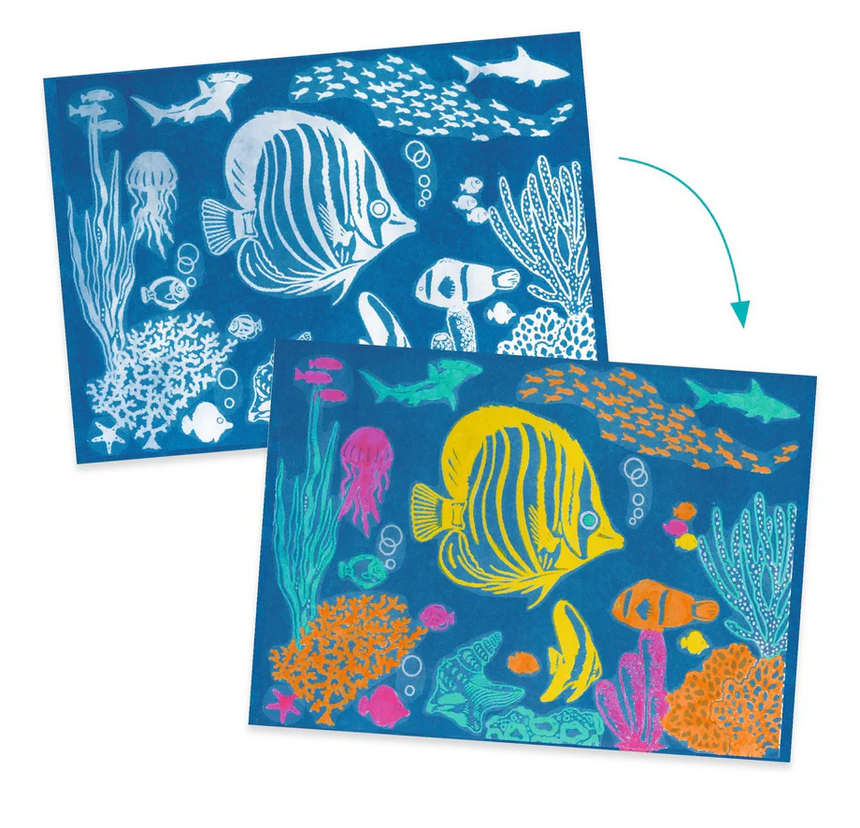Ultramarine Cyanotype Paper Craft Kit
