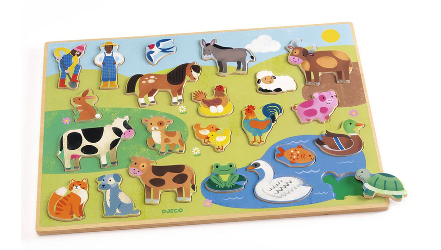Puzzlo Farm Wooden Puzzle