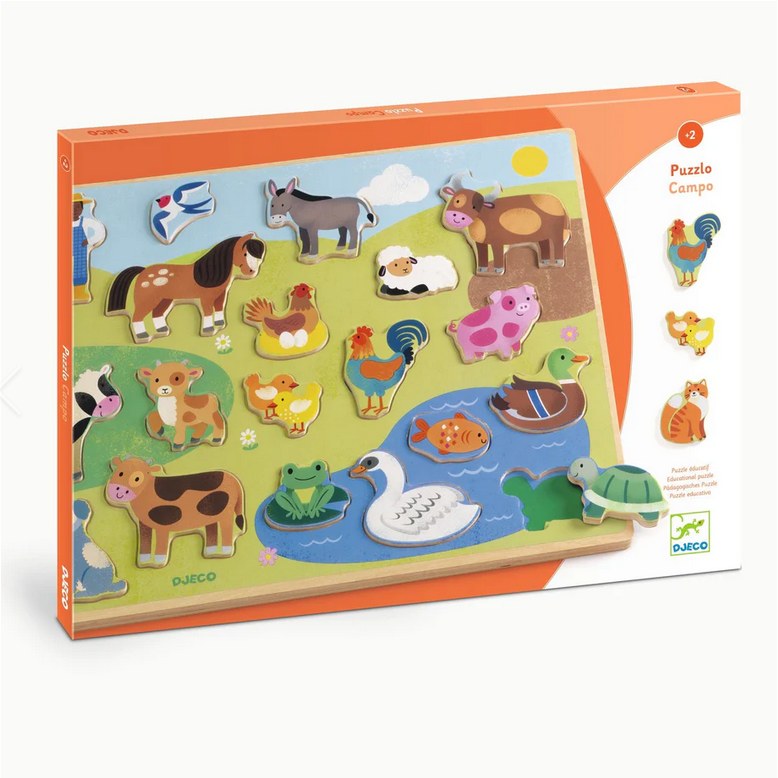 Puzzlo Farm Wooden Puzzle