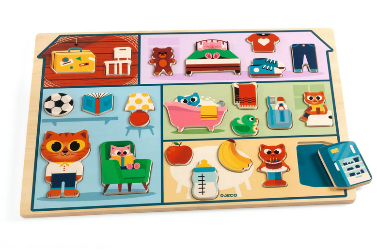 Puzzlo House Wooden Puzzle
