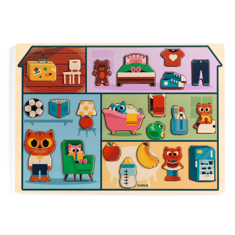 Puzzlo House Wooden Puzzle