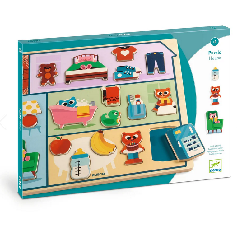 Puzzlo House Wooden Puzzle