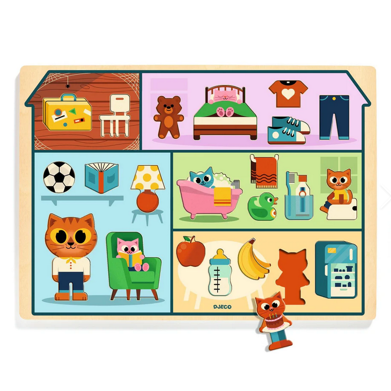 Puzzlo House Wooden Puzzle