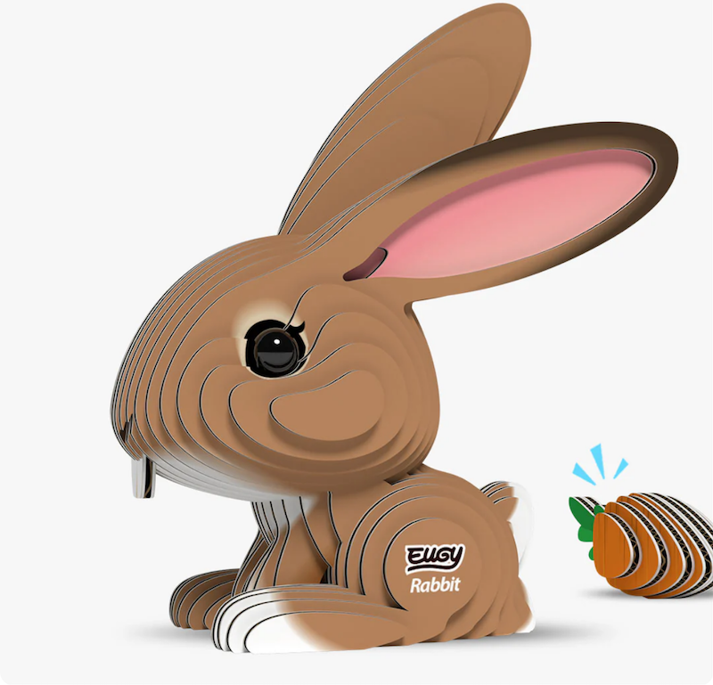 Rabbit 3D Puzzle