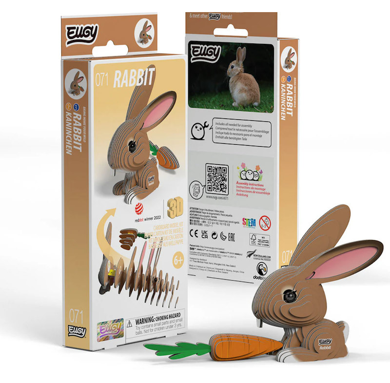 Rabbit 3D Puzzle