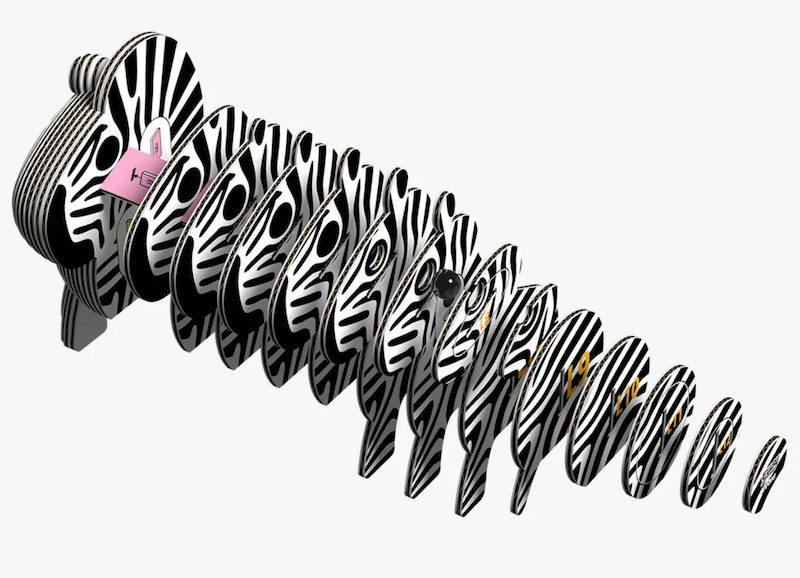 Zebra 3D Puzzle