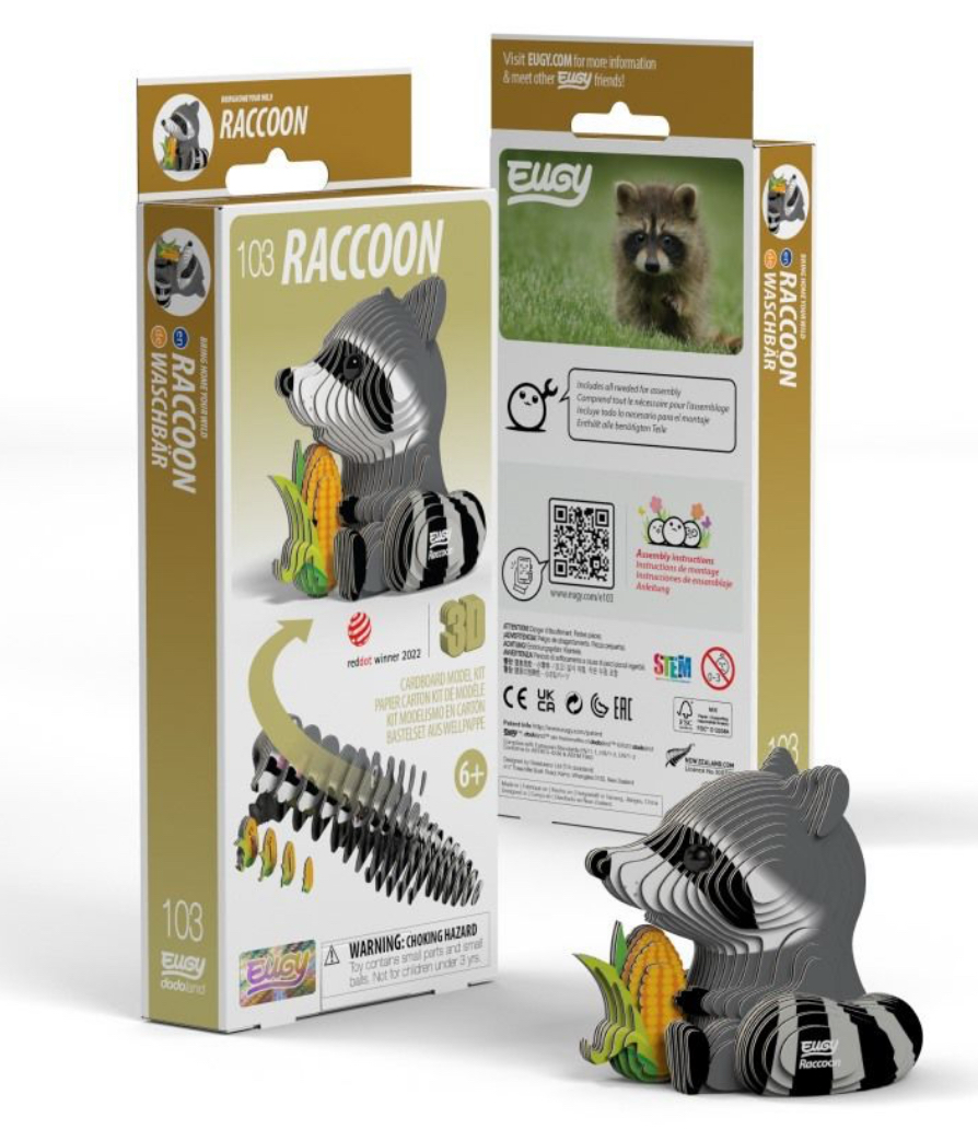 Raccoon 3D Puzzle