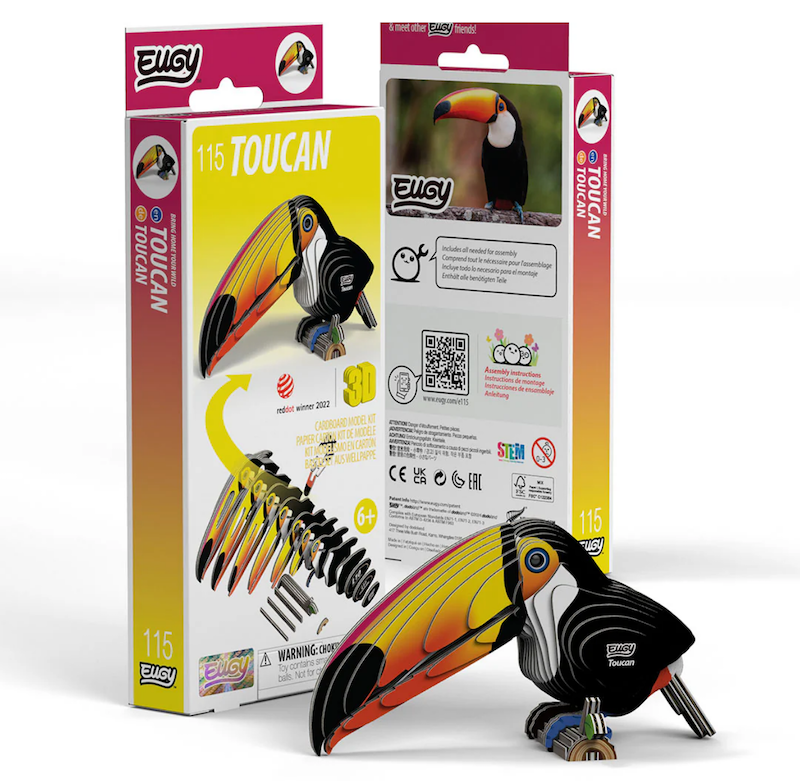 Toucan 3D Puzzle