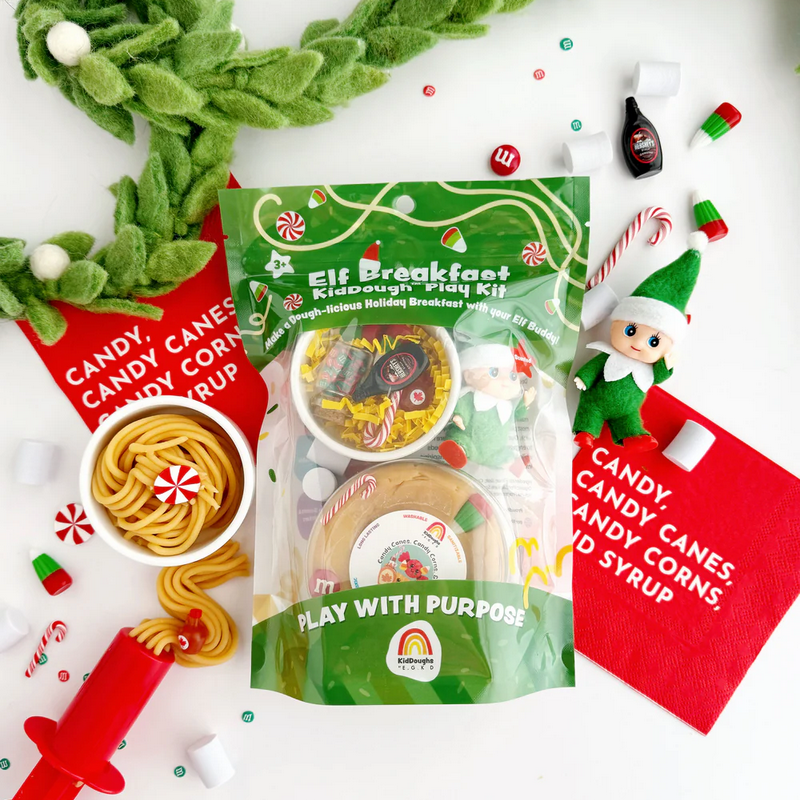 Elf Breakfast KidDough Play Kit