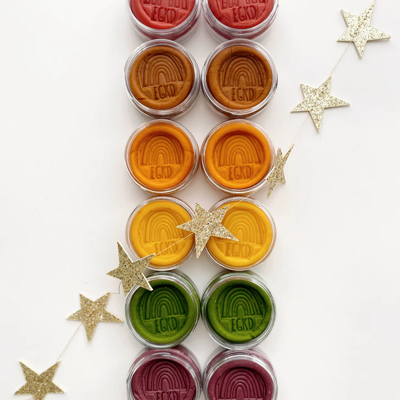 Fall Rainbow Mini KidDough Set