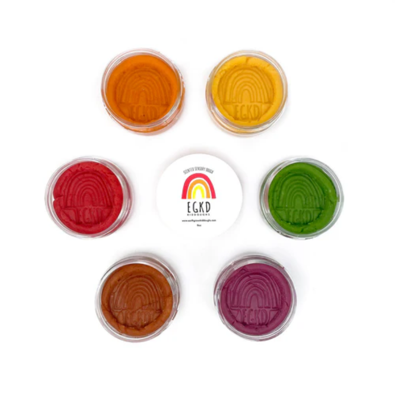 Fall Rainbow Mini KidDough Set