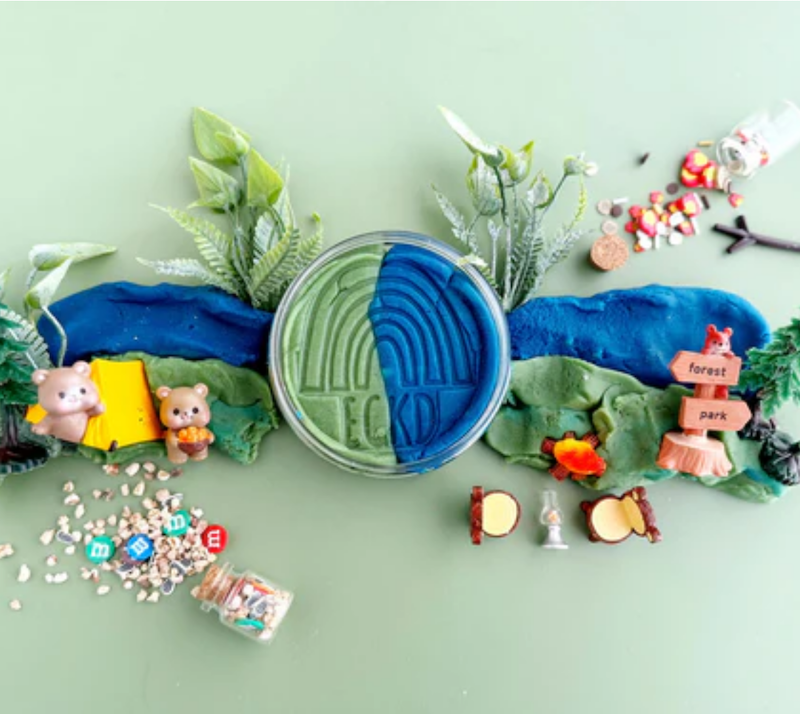 Camping KidDough Play Kit