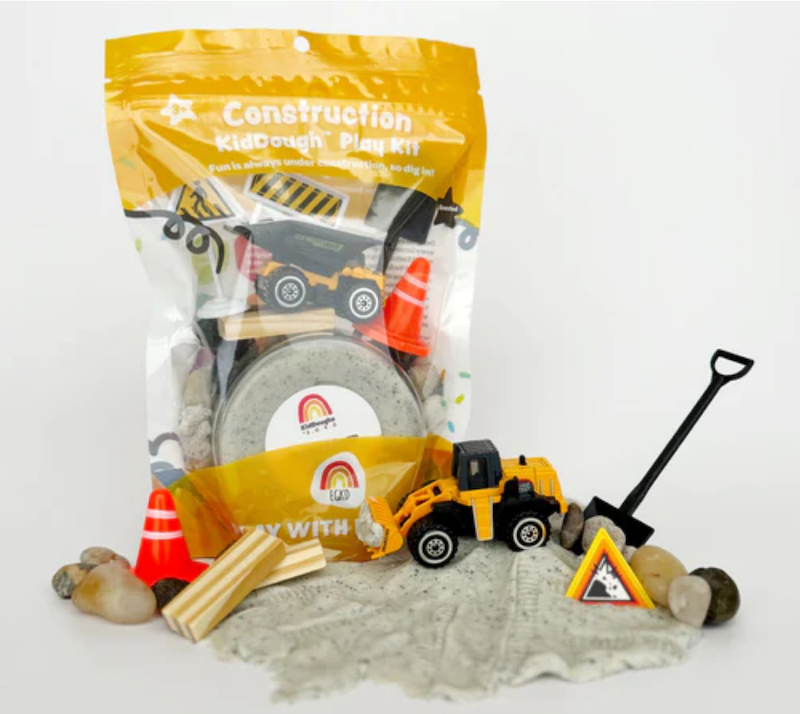Construction KidDough Play Kit