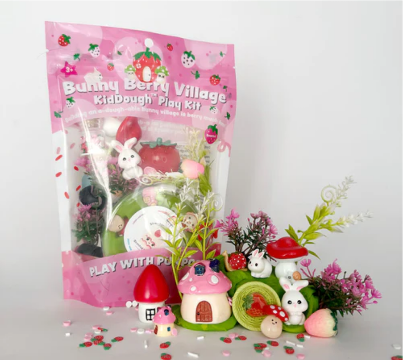 Bunny Berry Village KidDough Play Kit