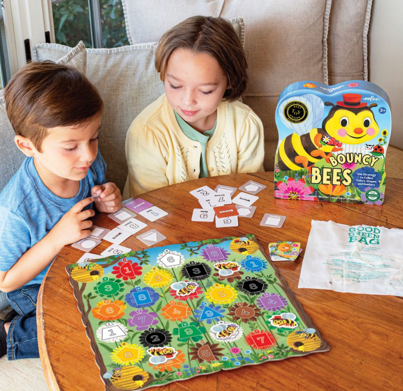 Bouncy Bees Shaped Game