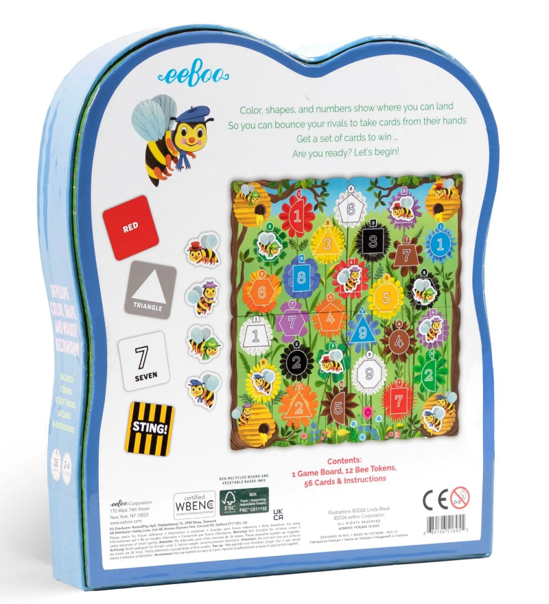 Bouncy Bees Shaped Game