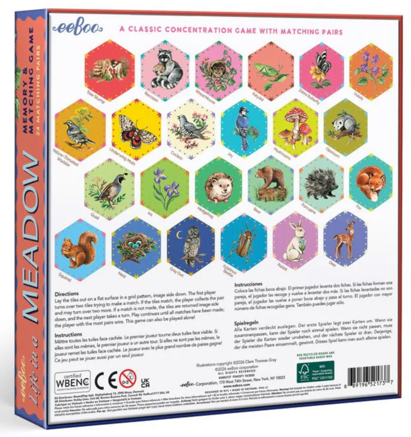 Life in a Meadow Matching Game