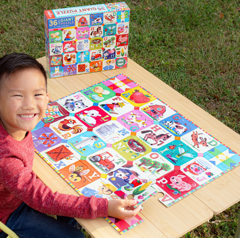My Farm Alphabet 36 Pc Giant Puzzle
