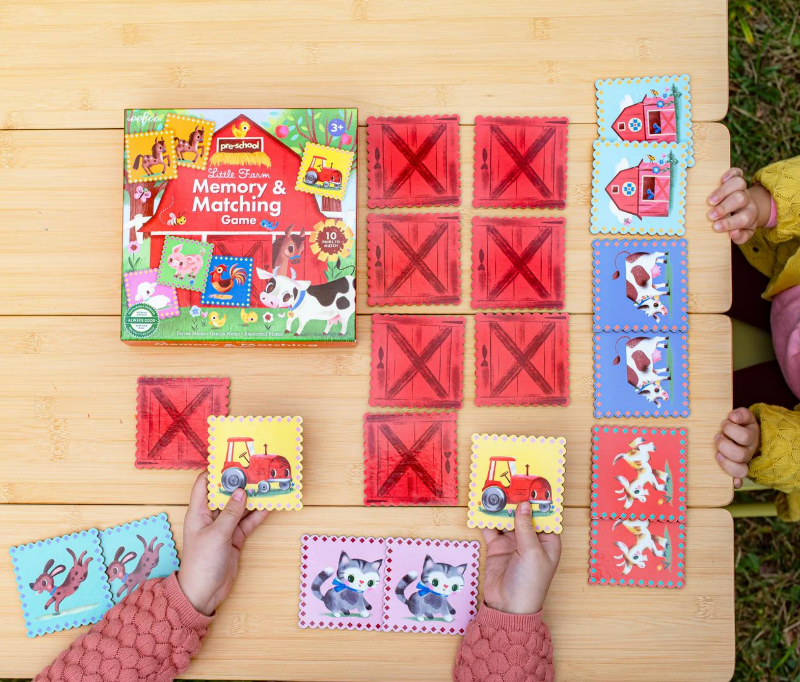 Pre-School Little Farm Matching Game
