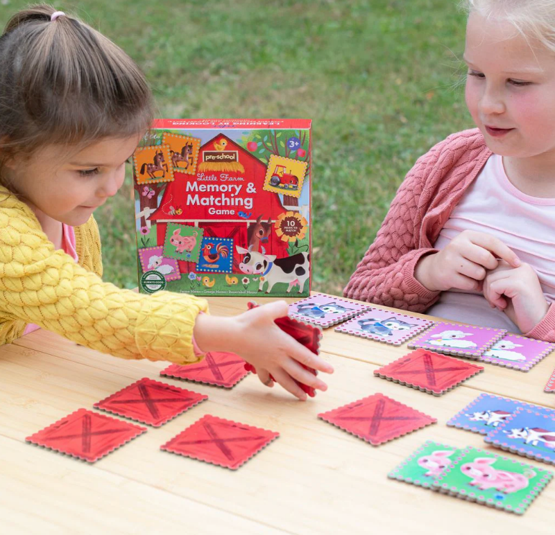 Pre-School Little Farm Matching Game