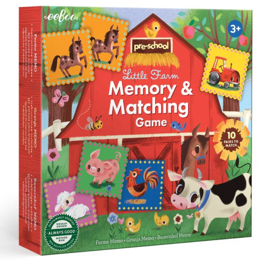 Pre-School Little Farm Matching Game