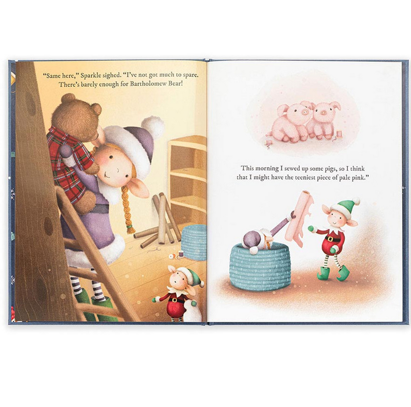 Eldo Elf and the Patchwork Bashful Bunny