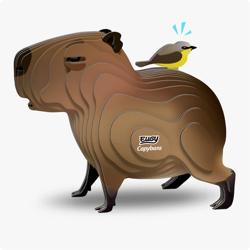 Capybara 3D Puzzle