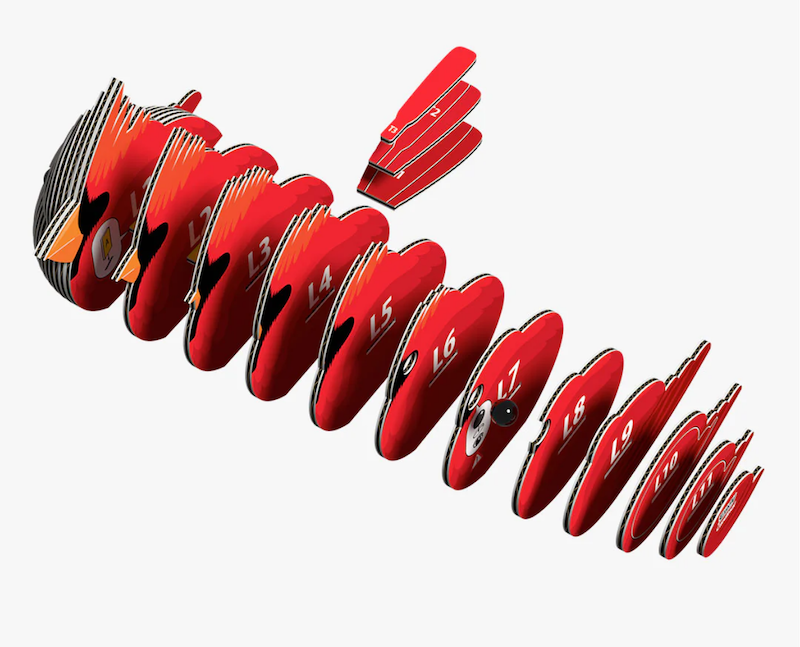 Cardinal 3D Puzzle