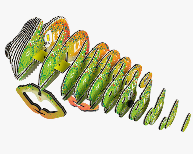 Chameleon 3D Puzzle