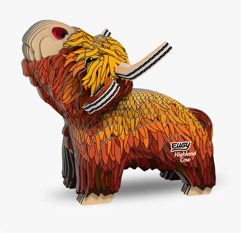 Highland Cow 3D Puzzle