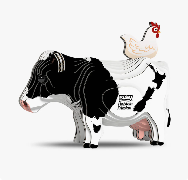 Holstein Cow 3D Puzzle