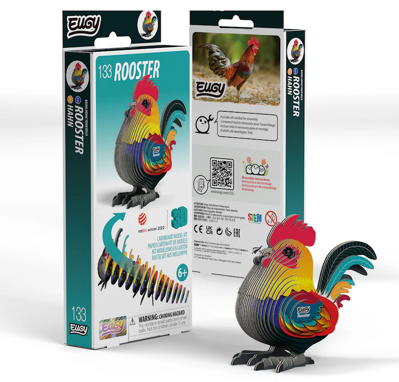 Rooster 3D Puzzle