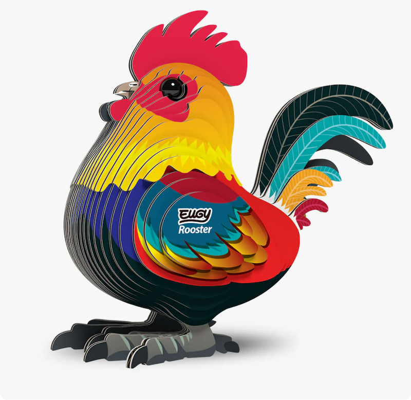Rooster 3D Puzzle