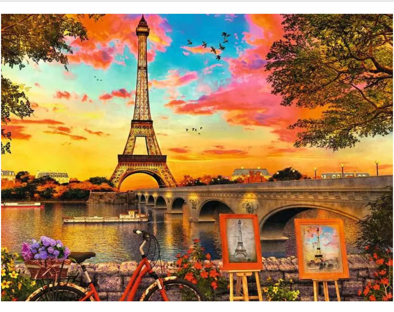 Evening in Paris 500 Pc Puzzle