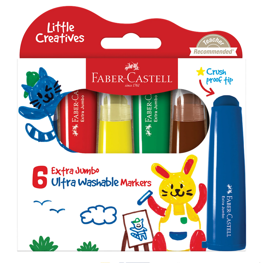 Extra Jumbo Ultra Washable Markers