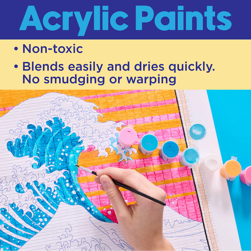 Paper Scroll Painting - The Great Wave