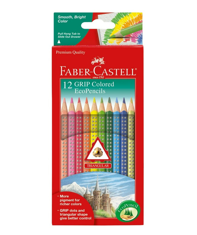 Grip Colored EcoPencils - 12 Ct